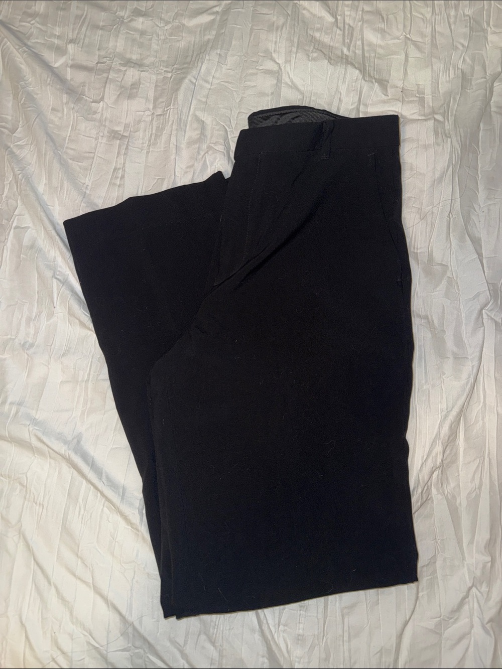 Calvin Klein Classic Black Straight-Leg Dress Pants
